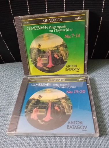 Zdjęcie oferty: 2 CD O. Messiaen-Vingt Regards sur L'Enfant Jesus