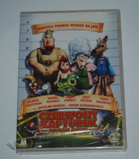 Zdjęcie oferty: Czerwony Kapturek Prawdziwa Historia DVD