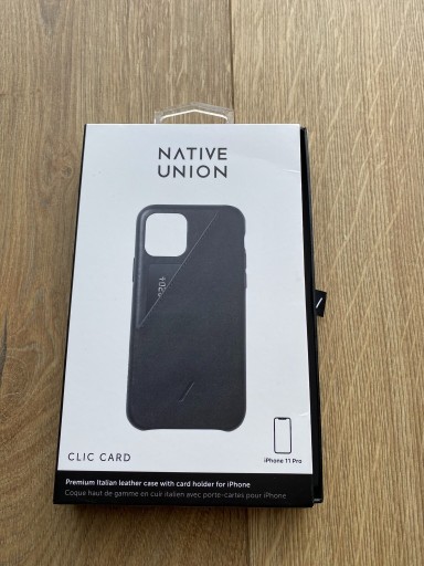 Zdjęcie oferty: Case etui plecki skórzane IPHONE 11 PRO portfel