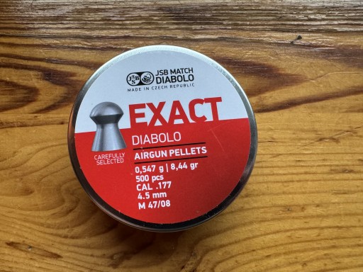 Zdjęcie oferty: ŚRUT DIABOLO JSB EXACT 4,5mm 4,51