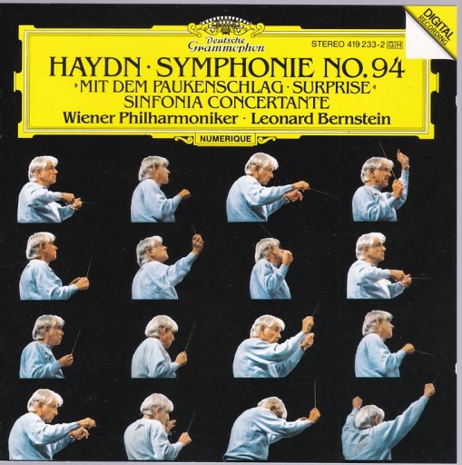 Zdjęcie oferty: Haydn / Symphonie 94 / Wiener , Bernstein