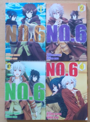 Zdjęcie oferty: Manga NO.6 tom 1-4  NOWE