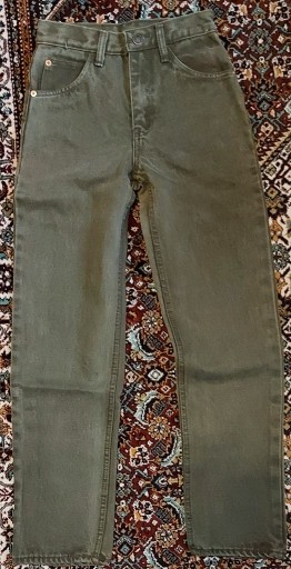 Zdjęcie oferty: Spodnie młodzieżowe jeans nowe zielono-szare