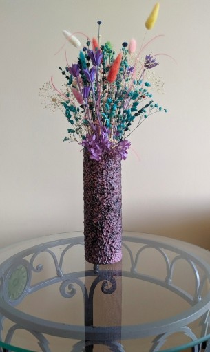 Zdjęcie oferty: Kompozycja suszonych kwiatów w wazonie