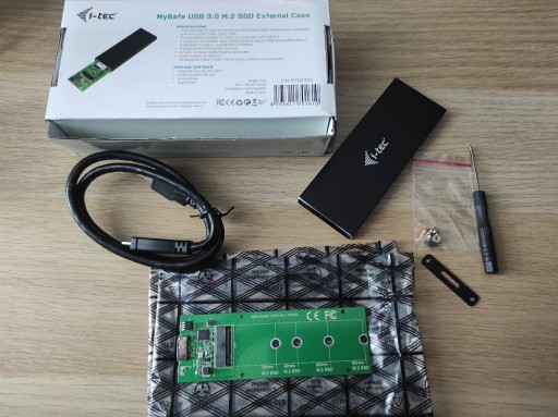 Zdjęcie oferty: Kieszeń I-TEC M.2 SATA - USB 3.0 MySafe