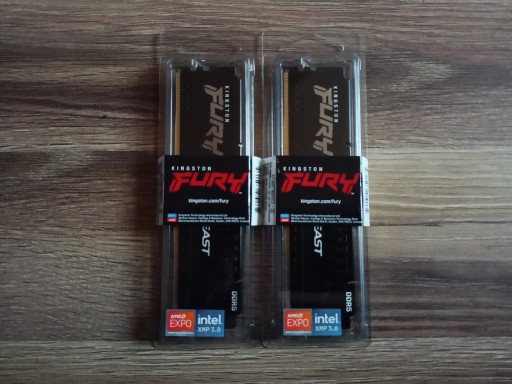 Zdjęcie oferty: Pamięć Ram DDR5 Kingston FURY 64GB (2x32GB) 6000MHz CL36 Beast Black