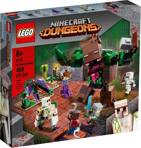 Zdjęcie oferty: Minecraft - Postrach dżungli 21176 + GRATIS 21164