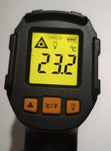 Zdjęcie oferty: Pirometr Sovarcate termometr cyfrowy na podczerwień -50-600°C laser