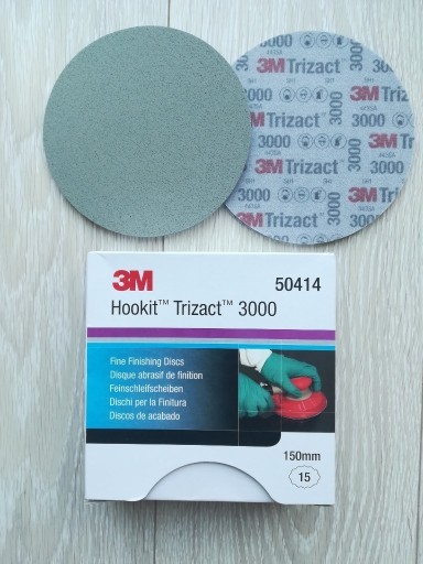 Zdjęcie oferty: 3M Krążek Trizact 150mm P3000 50414 krązki trizact