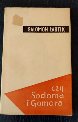 Zdjęcie oferty: Czy Sodoma i Gomora -  Salomon Łastik 