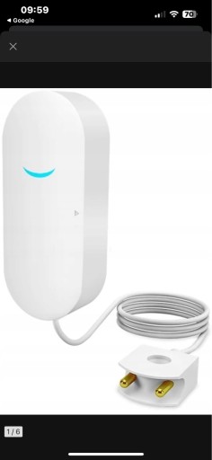 Zdjęcie oferty: CZUJNIK ZALANIA WiFi TUYA SMART LIFE SENSOR WODY