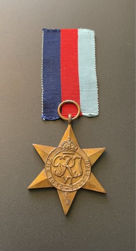 Zdjęcie oferty: Medal Gwiazda za Wojnę 1939–1945 (1939-45 Star) Wielka Brytania