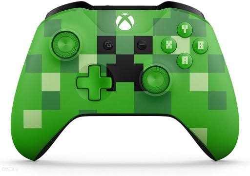 Zdjęcie oferty: XBOX ONE MICROSOFT PAD MINECRAFT CREEPER PC SKLEP