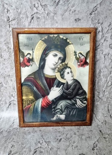 Zdjęcie oferty: Stary obraz Matka Boża Nieustającej Pomocy