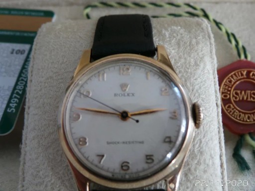 Zdjęcie oferty: złoty zegarek rolex 9k 