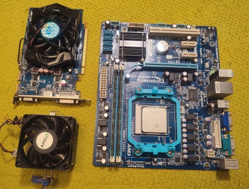 Zdjęcie oferty: AMD Phenom II X2 550 BE + GA-M68MT-S2P + DDR3 4GB