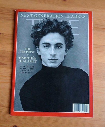 Zdjęcie oferty: Magazyn Time Thimothe Chalamet 