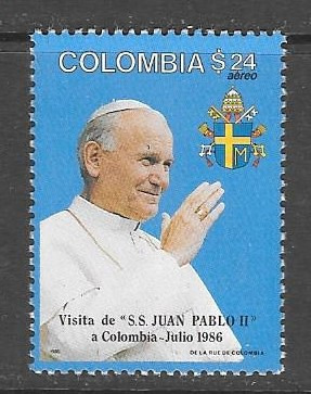 Zdjęcie oferty: Jan Paweł II,Kolumbia,wizyta