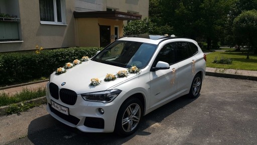 Zdjęcie oferty: Auto do  Ślubu BMW X1 Biała Perła
