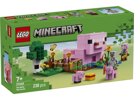 Zdjęcie oferty: LEGO 21268 Minecraft Dom Prosiaczka – Zestaw Klocków