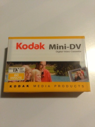 Zdjęcie oferty: Kaseta Kodak DVC miniDV 60 folia nowa