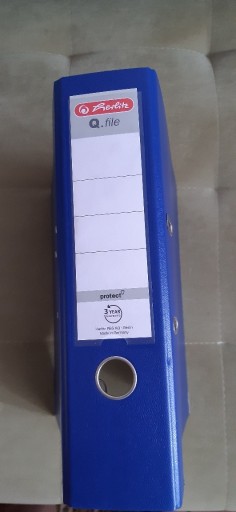 Zdjęcie oferty: Segregator HERLITZ A4 80mm 8cm Q.file 