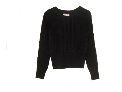 Zdjęcie oferty: IVY  sweter sweterek damski czarny wełna.S