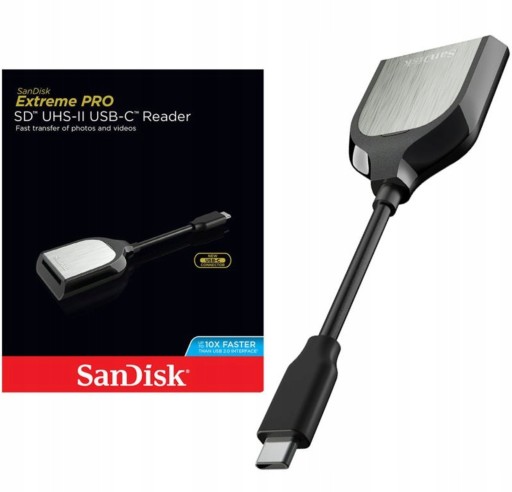 Zdjęcie oferty: Czytnik kart pamięci SanDisk SD UHS-II USB-C