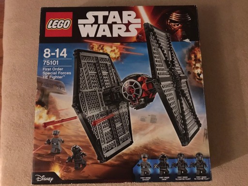 Zdjęcie oferty: Star Wars First Order TIE fighter 75101 + Bonus!