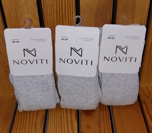 Zdjęcie oferty: Rajstopy bawełniane (szare) - rozmiar 128/134