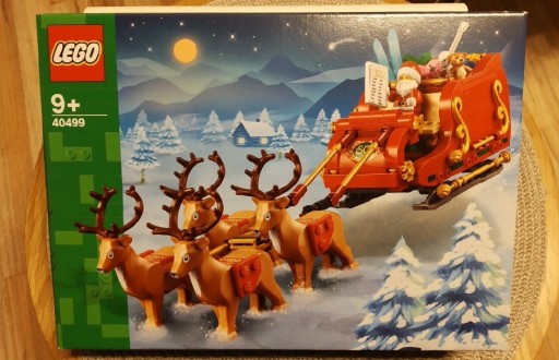 Zdjęcie oferty: LEGO Sanie Świętego Mikołaja 40499 NOWE 