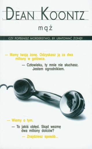 Zdjęcie oferty: DEAN KOONTZ - MĄŻ