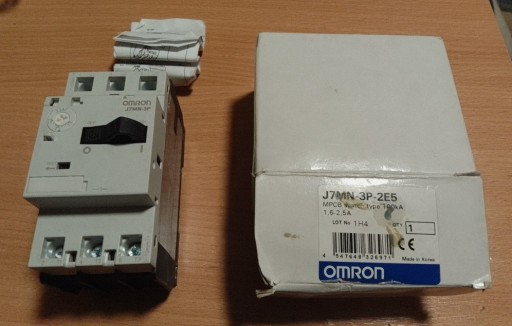 Zdjęcie oferty: Wyłącznik silnikowy OMRON J7MN-3P-2E5