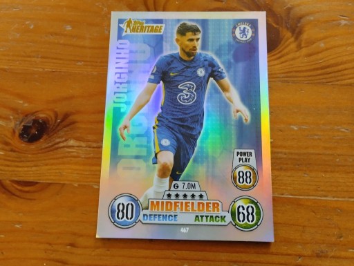 Zdjęcie oferty: Heritage Jorginho Match Attax 2021/22