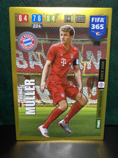 Zdjęcie oferty: THOMAS MULLER - FANS FAVOURITE - FIFA 365 2020