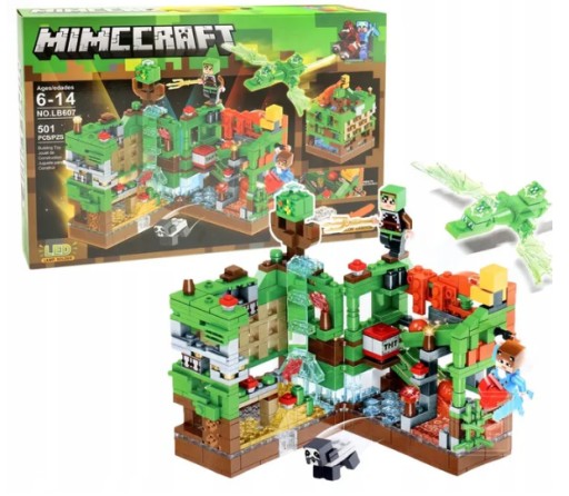 Zdjęcie oferty: Klocki Minecraft 501 el 