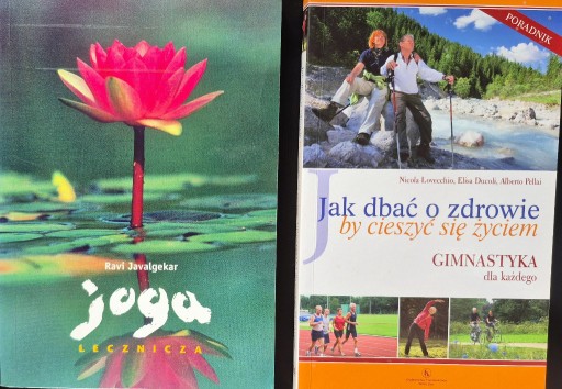 Zdjęcie oferty: Poradniki - Joga lecznicza i Jak dbać o zdrowie - Pakiet 2 książek 