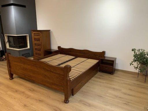 Zdjęcie oferty: Łóżko Dębowe lite drewno Meble do sypialni 180x200