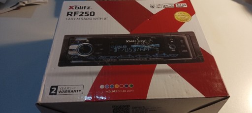 Zdjęcie oferty: Radio samochodowe Xblitz RF 250