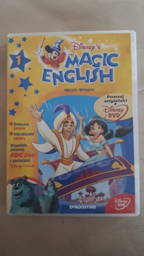 Zdjęcie oferty: płyta DVD Disney poznaj angielski magic english