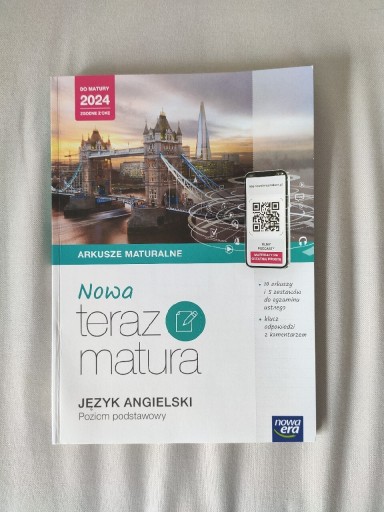 Zdjęcie oferty: Nowa teraz matura 2024 angielski podstawowy