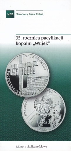 Zdjęcie oferty: Folder 2016 - 35. rocznica pacyfikacji "Wujek"