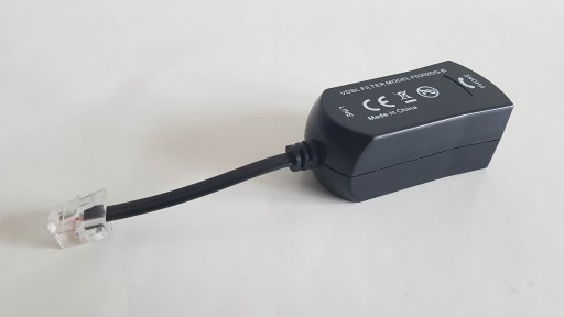 Zdjęcie oferty: Filtr DSL filter F0302DG-B VDSL telefon internet