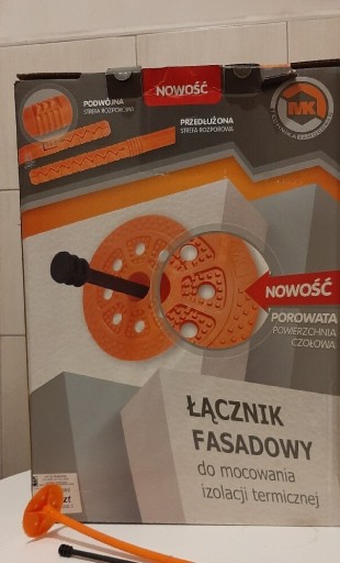 Zdjęcie oferty: Łącznik izolacji termicznej 120mm 400szt Mag-Krak