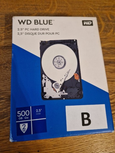 Zdjęcie oferty: Dysk 500GB WD BLUE 