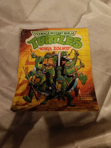 Zdjęcie oferty: Album Wojownicze żółwie ninja lata 90