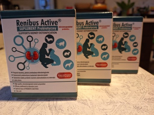 Zdjęcie oferty: Renibus Active -azodyl, probiotyk na nerki 88 szt.