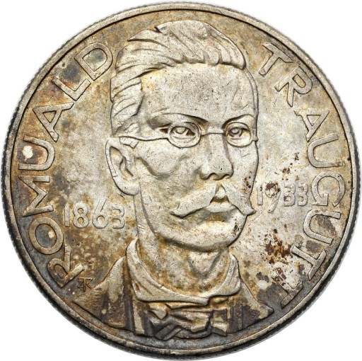 Zdjęcie oferty: II RP.10 złotych 1933 Romuald Traugutt  Piękna 