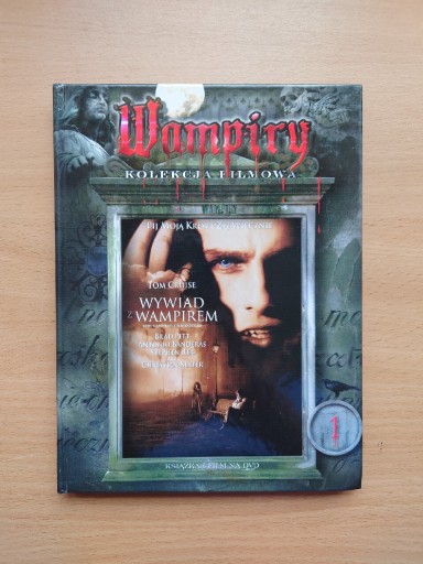 Zdjęcie oferty: Wywiad z wampirem DVD z ksiazka 