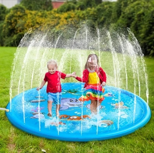 Zdjęcie oferty: Mata Do Natryskiwania Wody Zabawa Dla Dzieci